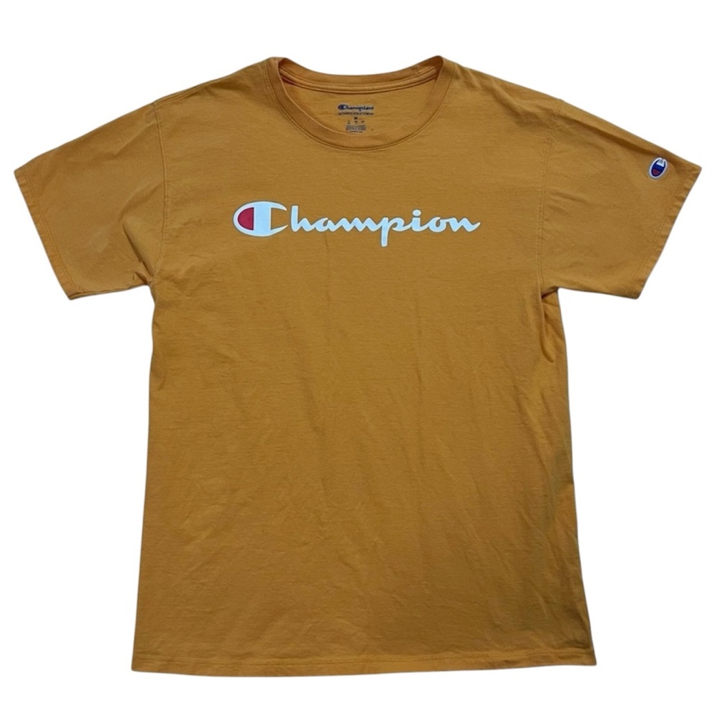 Champion Graphic Short Sleeve Tee - Medium, Orange
